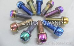 Forged and Colored Ti-GR.5 Alloy Screws