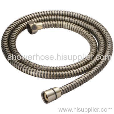 Stainless steel bronze plated shower hose