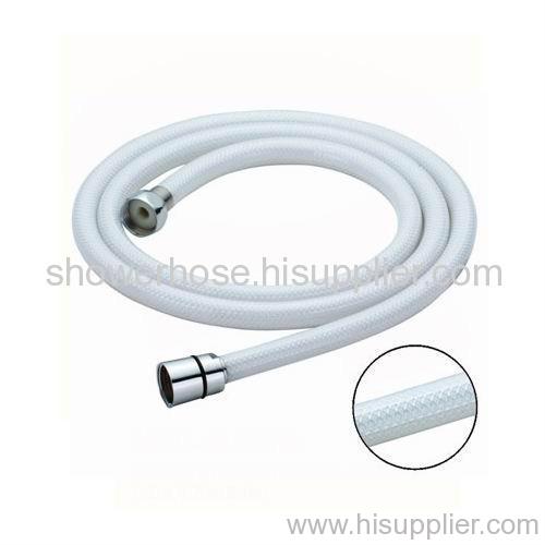 PVC white net shower hose