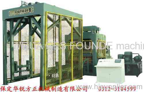 Porous brick making machine