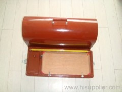 Household sewing machine wooden case