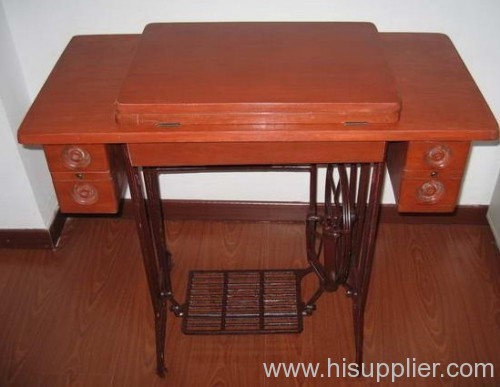 5-Drawer Table & Iron Stand Set