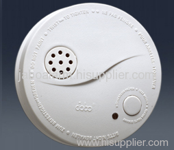 battery powerd photoelectric smoke detector alarm