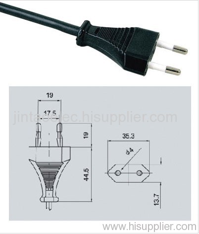 powercord PLUG RUBBER WIRE