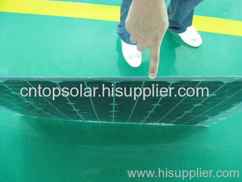100W/18V Monocrystalline Thin Film Flexible Solar Panel
