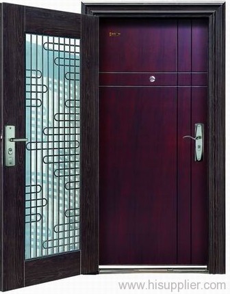 steel wood composite door