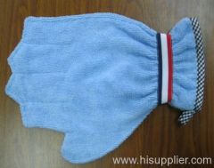 microfiber cleaning mitt