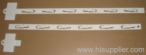 Plastic assembled clip strips