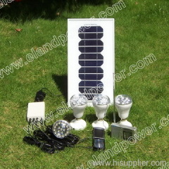solar kit with USB to charge cell phone