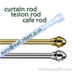 round spring tension rod