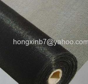 Plain weave fiberglass window screen netting