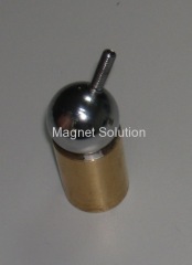magnetic ball joint assembly