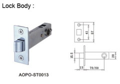 Door Lock with Handle Lever