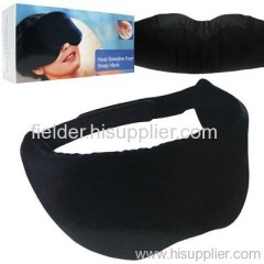 heat sensitive memory foam sleep mask