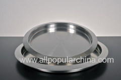 Stainless steel serving tray