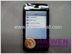 Iphone 3GS A900 Invisible Keypad WIFI JAVA TV Cell Phone