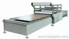 production line for fire proof door board