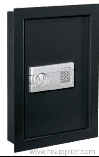 Electronic safe box for wall type