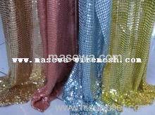 Metal cloth curtain