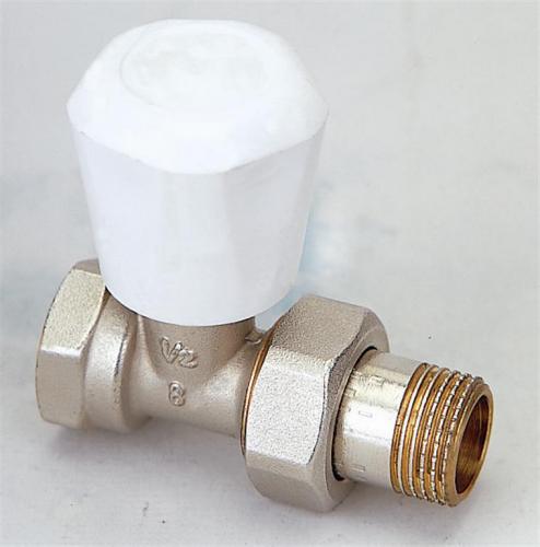 Brass thermostatic radiator valve