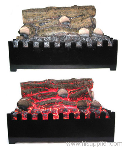 polyresin electric fireplace