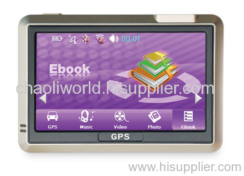 4.3inch Car gps navigator (MP3,MP4,FM,AV-IN,touch screen)4306