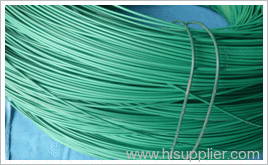 green PVC coated wire mesh fences