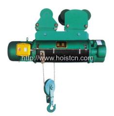 wire rope electric hoisting