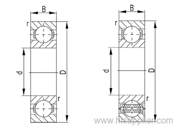 Excellent groove ball bearing