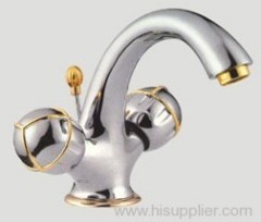 double handle faucet tap