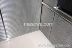 Stainless steel lift decoration