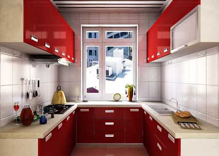 MDF Kitchen Cabinet