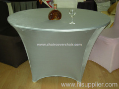 spandex table cover