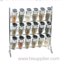 18 jars spice rack