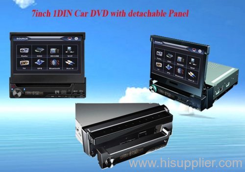 front detachable panel car dvd gps