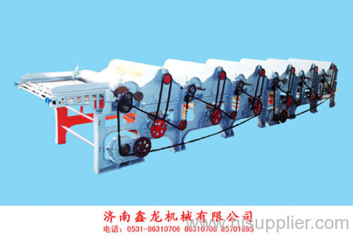 Six-roller Textile Waste Processing Machine