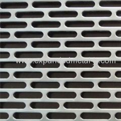 Slotted Hole Perforated Metal