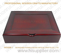 woode gift case