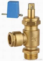 brass stop valve DN15F F