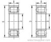 Cylindrical roller bearing in high quality