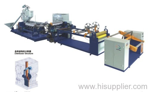 Two Layer Sheet Extrusion Line