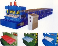 Glazed Tile Roll Forming Machine