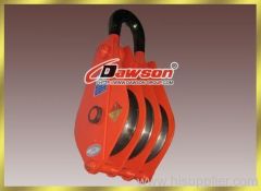 Heavy Duty Pully Block 3 Wheels Sheave