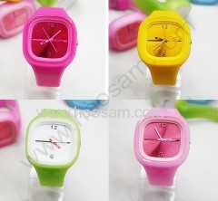 Jelly silicone watch