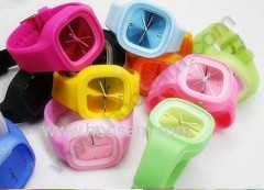 Jelly silicone watch