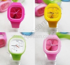 fruit silicone watch
