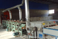 yarn waste recycle complete line