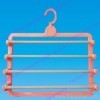 Plastic cloth hanger