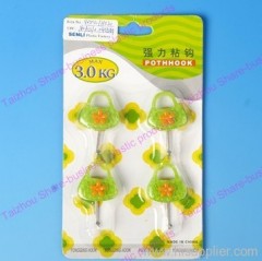 Suction cups and hooks