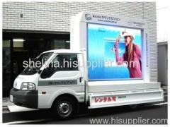 outdoor full color Led truck screen sign